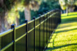 
Black Aluminum Fence 3 Rails