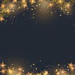 Christmas decoration, new year background for text