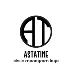 Geometrico logo monogramma emblema logotipo simbolo identità nome banner segno lettere design vettoriale brand