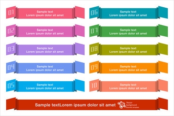 Wall Mural - web button and headline design #vector graphics