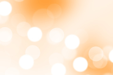 Wall Mural - Gradient Abstract Blurred orange tone lights background