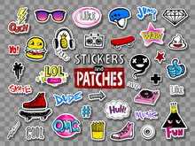 Hipsters Teens Stickers And Patches