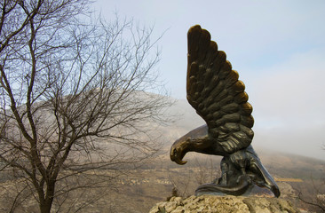 Wall Mural - The Eagle - Pyatigorsk Emblems. Northern Caucasus landmarks