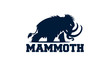 mammoth logo design template