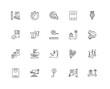 © MMvectors - Collection of 20 Measurement linear icons such as Calibration, C