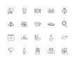 © MMvectors - Collection of 20 love wedding linear icons such as Date, Dating,