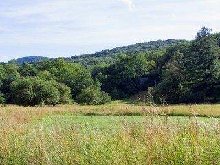 country landscape in Berkshires