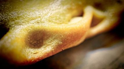 Wall Mural - Piecrust, macro shooting, baked, homemade, pastry, close up