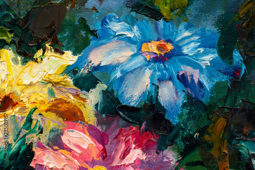 Naklejki Claude Monet  kwiaty-obrazy-monet-malarstwo-claude-impresjonizm-farba-pejzaz-kwiat-laka-olej