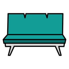 Canvas Print - sofa icon image