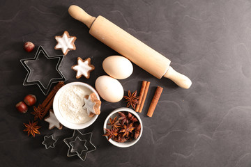 Sticker - christmas baking ingredient