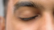 © Syda Productions - vision, body part and people concept - close up of closed male eye