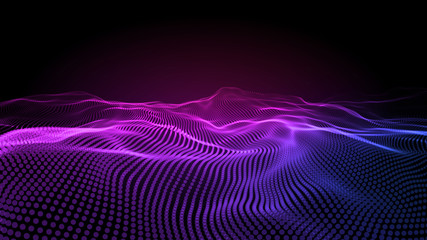 Abstract colorful landscape background.