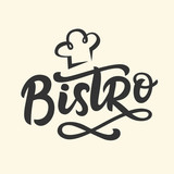 Fototapeta  - Bistro cafe vector logo badge