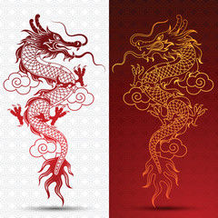 Wall Mural - chinese Dragon