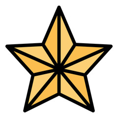 Sticker - star icon image