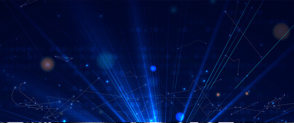 Abstract tech background. Futuristic technology interface