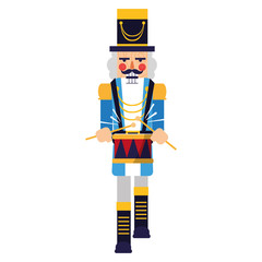 Canvas Print - nutcracker toy design