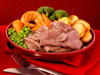 Poster - ROAST BEEF DINNER