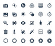 © D Graphics - Photography and digital camera related vector icon set