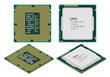 © D Graphics - Vector illustration of central processing unit or CPU in flat and isometric styles
