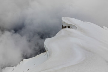 Canvas Print - Winter mountains