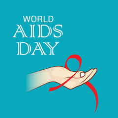 Wall Mural - World Aids Day.