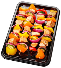 Poster - CHICKEN AND VEGETABLE KEBABS CUT OUT