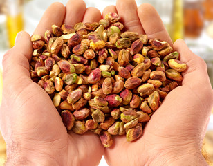 Poster - HANDFUL OF PISTACHIO NUTS