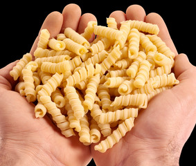 Poster - HANDFUL OF BOCCOLETTI PASTA