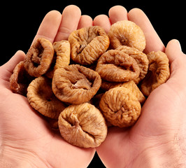 Canvas Print - HANDFUL OF DRIED FIGS