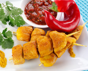 Poster - CHICKEN TANDOORI SATAY