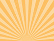 Sunburst, starburst background, converging lines. Vector illustration.