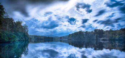 Wall Mural - Julian Price Lake, along the Blue Ridge Parkway in North Carolina