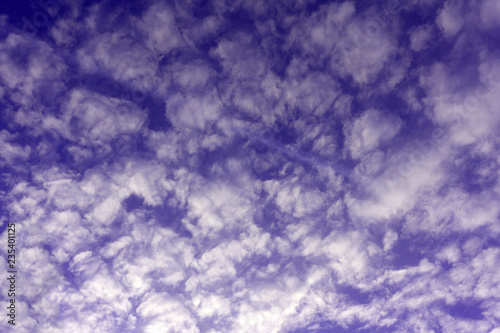 Fényképezés Beautiful evening cloudy sky atmosphere beautiful bright,