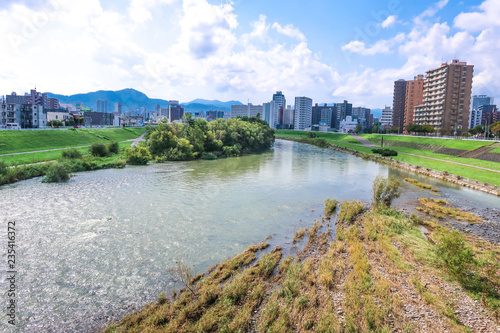 札幌 豊平川 河川敷 Stock 写真 Adobe Stock