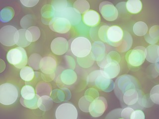 bright glowing glowing lights in soft green and white colours background