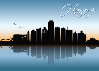 Wall Mural - Harare skyline - Zimbabwe