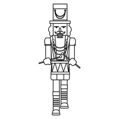 Sticker - nutcracker toy design