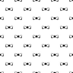 Poster - fashion bow tie pattern seamless vector repeat geometric for any web design