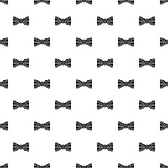 Poster - Line bow tie pattern seamless vector repeat geometric for any web design