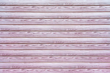 Light Pink Horizontal Wooden Planks As Texture, Background