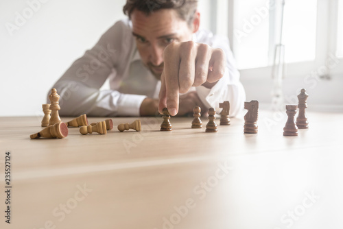 Fotografía Business executive making strategy for the future