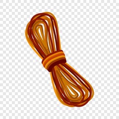 Poster - Climb rope icon. Cartoon of climb rope vector icon for web design  