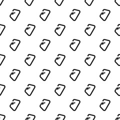 Poster - Carabine tool pattern seamless vector repeat for any web design