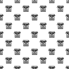 Poster - Typewriter classic pattern seamless vector repeat for any web design