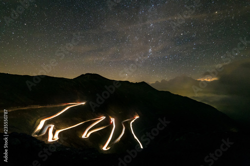 Get Stelvio Pass At Night PNG