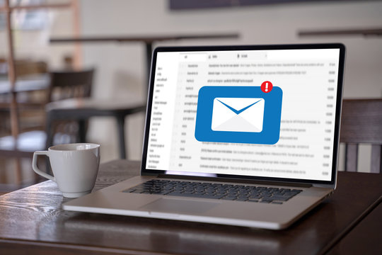Mail Communication Connection message to mailing contacts phone Global Letters Concept