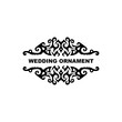 © difugi creative - Wedding ornament vector template.