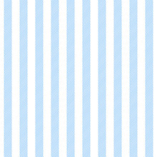 Blue White Striped Fabric Texture Seamless Pattern